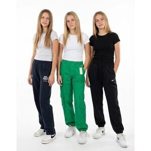 Lot of 3 Joggers: Nike Russell Love Tree JR SZ S Activewear Sweatpants NWT Mixed